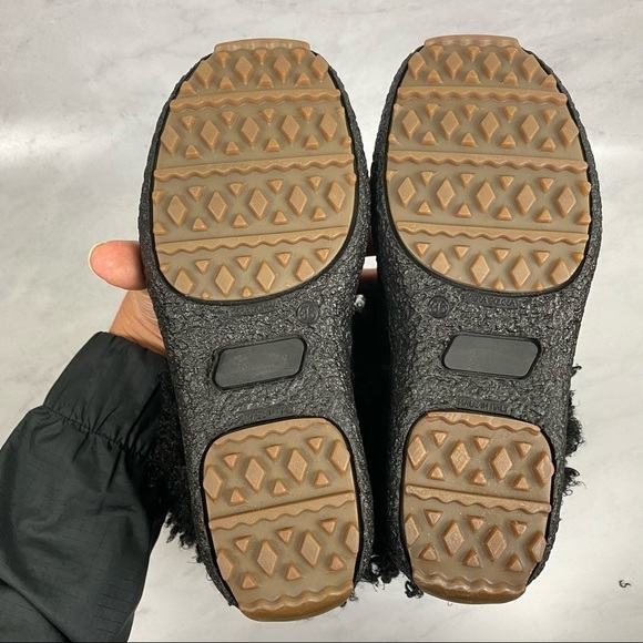 OSCAR Sport Vera Gomma Made In Italy Curly‎ Hair Fuzzy Snow Winter Boots 36 NWOT - Picture 9 of 9